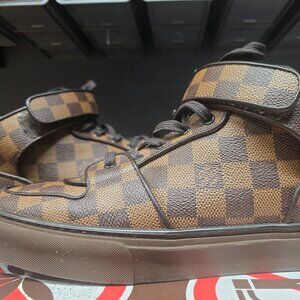 Louis Vuitton Acapulco Damier Ebene Canvas Lace Up Sneaker